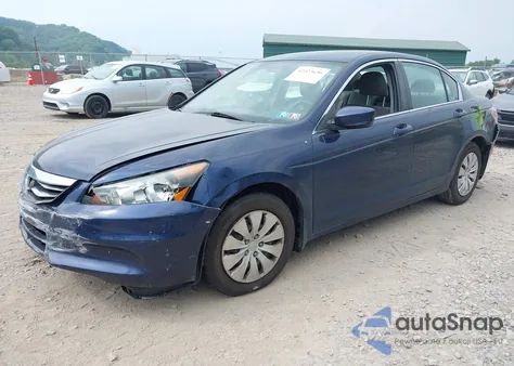 2011 Honda Accord 2.4 Lx from USA, damaged, VIN 1HGCP2F37BA014384
